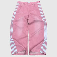 Load image into Gallery viewer, Y2K Baggy Jeans Harajuku vintage Striped Embroidered high quality Sweatpants men women Hip Hop Casual wide leg jeans streetwear
