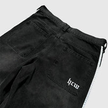 Load image into Gallery viewer, Y2K Baggy Jeans Harajuku vintage Striped Embroidered high quality Sweatpants men women Hip Hop Casual wide leg jeans streetwear
