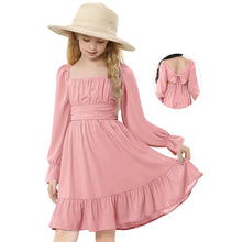 Load image into Gallery viewer, Zando Pink Off-Shoulder Girls' Dress for All Occasions 10-11 Years L
