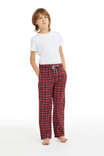 Load image into Gallery viewer, HiddenValor Big Boys Cotton Pajama Lounge Pants Red/Black Small - # BOAA12710002
