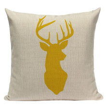 Load image into Gallery viewer, Yellow Pillow Covers Nordic Geometric Cushion Pillow Covers White Pillowcase Geometric Cushion Case Decoration Home Room Pillow Case
