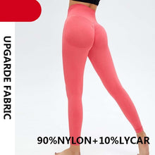 Load image into Gallery viewer, Yoga High Waist Push Up Seamless Sport Leggings Women Workout Pants Super Stretchy Gym Workout Tight Sport Leggings Lightweight Running Pants
