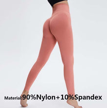 Load image into Gallery viewer, Yoga High Waist Push Up Seamless Sport Leggings Women Workout Pants Super Stretchy Gym Workout Tight Sport Leggings Lightweight Running Pants
