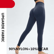 Load image into Gallery viewer, Yoga High Waist Push Up Seamless Sport Leggings Women Workout Pants Super Stretchy Gym Workout Tight Sport Leggings Lightweight Running Pants
