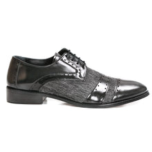 Load image into Gallery viewer, Yuma Leather Textile Derby Style Dress Shoes
