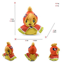 Load image into Gallery viewer, 24 Pcs Pokemon Pikachu Cosplay Toys Charizard Snorlax Garchomp Tyranitar Hydreigon Anime Stuffed Plush Cartoon Peluche Dolls - # BOT&amp;G512610001
