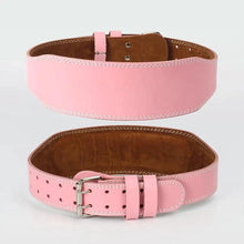 Load image into Gallery viewer, Pink Power Women's Weightlifting Belt for Strength and Safety
