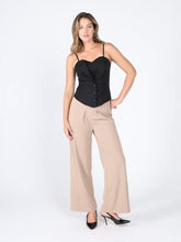 Load image into Gallery viewer, Zip up corset top with straps
