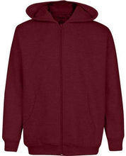 Load image into Gallery viewer, Youth Full Zip Hooded Sweatshirt
