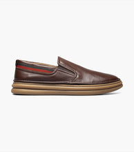 Load image into Gallery viewer, Stacy Adams Delmar Chocolate Brown Plain Toe Slip-on Men’s Comfort Shoe

