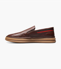 Load image into Gallery viewer, Stacy Adams Delmar Chocolate Brown Plain Toe Slip-on Men’s Comfort Shoe
