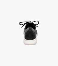 Load image into Gallery viewer, Stacy Adams MOXLEY Black/Gray Knit Lace Up Sneaker
