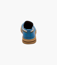 Load image into Gallery viewer, Stacy Adams Delmar French Blue Plain Toe Slip-on Men’s Comfort Shoe
