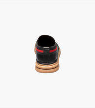 Load image into Gallery viewer, Stacy Adams Delmar Black Plain Toe Slip-on Men’s Comfort Shoe
