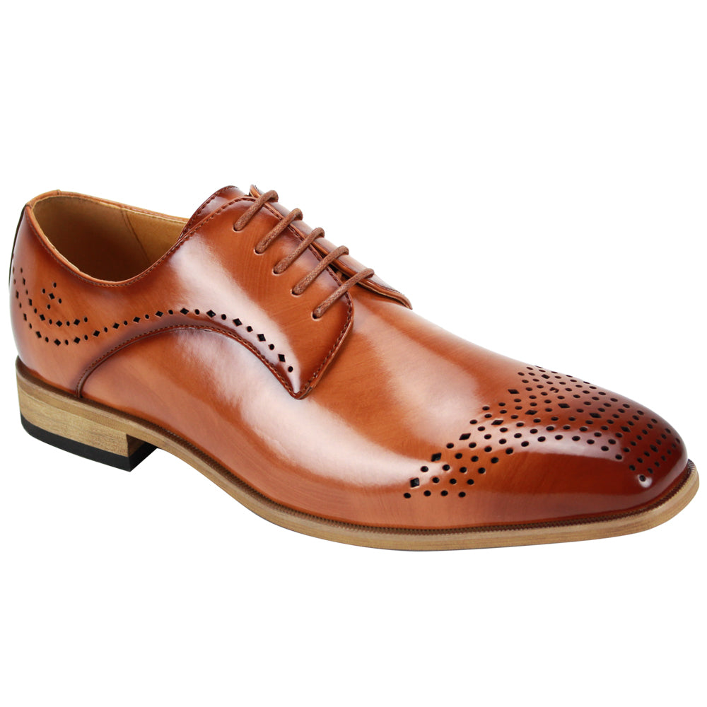 Antonio Cerrelli Tan Lace-up Dress Shoe 6873