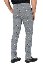 Load image into Gallery viewer, Barabas CP106 WALK WITH ME Black and White Checkered Slim Fit Dress Pant

