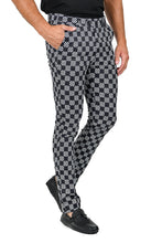 Load image into Gallery viewer, Barabas CP110 STAY IN THE SHADE Black and White Checkered Slim Fit Dress Pant
