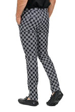 Load image into Gallery viewer, Barabas CP110 STAY IN THE SHADE Black and White Checkered Slim Fit Dress Pant
