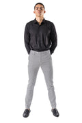 Load image into Gallery viewer, Barabas Olio CP21 Blue Checkered Slim Fit Dress Pant
