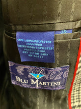 Load image into Gallery viewer, Blu Martini Black/White Houndstooth Peacoat
