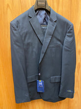 Load image into Gallery viewer, Studio Ferera Modern Fit Navy 3-Piece Suit 46S
