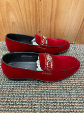 Load image into Gallery viewer, Successos Burgundy Suede Men’s Red Bottom Prom/Dress Shoes Style: SH3610
