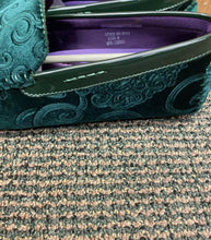Load image into Gallery viewer, After Midnite Green Paisley Slip-on Men&#39;s Dress/Prom Shoes Sizes 7-13 Style 6913
