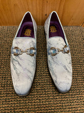 Load image into Gallery viewer, After Midnite Light Blue Smoking Slip-on Dress Shoes
