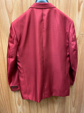 Load image into Gallery viewer, House of St. Benets Red/Black 3-Piece Suit 44R
