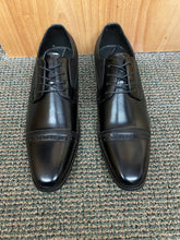 Load image into Gallery viewer, Giorgio Venturi Black Men's Leather Lace Up Dress Shoe Style 6985
