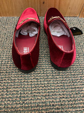 Load image into Gallery viewer, Terroni Italian Design Burgundy Suede-like Smoking Slip-on Men’s Dress Shoes
