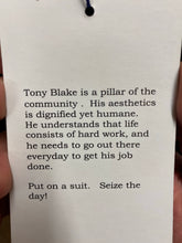 Load image into Gallery viewer, Tony Blake Black 2-Piece Suit 42R
