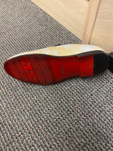 Load image into Gallery viewer, Successos Yellow fancy print red bottom slip-on dress shoes sizes 7-15
