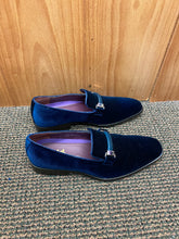 Load image into Gallery viewer, After Midnight Teal Slip-on Dress Shoes Style: 6753 Size 9
