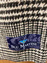 Load image into Gallery viewer, Blu Martini Black/White Houndstooth Peacoat
