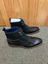 Load image into Gallery viewer, Stacy Adams Malone Black Lace-up Suede &amp; Leather Chelsea Boot

