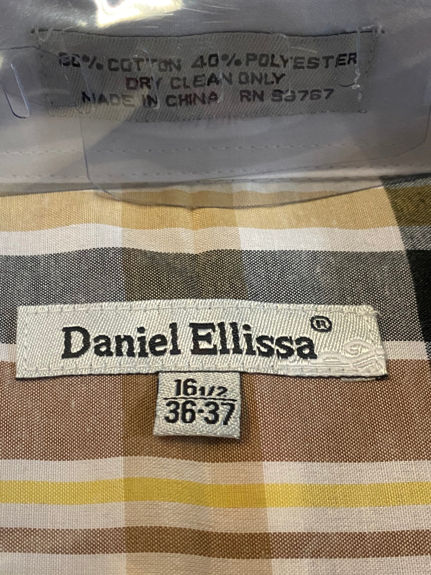 Daniel Ellissa DS3767P2 Brown Dress Shirt