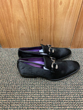 Load image into Gallery viewer, After Midnite Black Smoking Slip-on Dress Shoes Style: 6948
