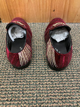 Load image into Gallery viewer, Successos Burgundy Sequins Men’s Red Bottom Dress Shoes Sizes 7-15

