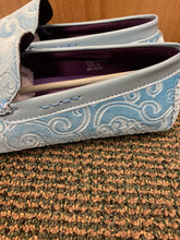 Load image into Gallery viewer, After Midnite Light Blue Paisley Softwalkers
