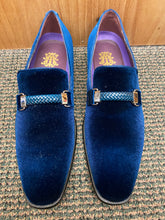 Load image into Gallery viewer, After Midnight Teal Slip-on Dress Shoes Style: 6753 Size 9
