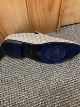 Load image into Gallery viewer, Jump New York Jewel Silver/Gold Men’s Smoking slip-on Dress Shoes
