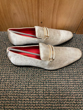 Load image into Gallery viewer, After Midnite Champagne Red Bottom Smoking Slip-on Dress Shoe Style: 6979
