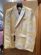 Load image into Gallery viewer, Cielo Yellow Floral 1-button jacket
