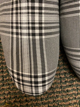 Load image into Gallery viewer, Successos Black/White Plaid red bottom slip-on dress shoes sizes 7-15
