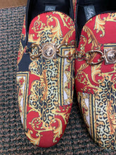 Load image into Gallery viewer, Successos Red Versace Print Mens Dress Shoes Sizes 8-13

