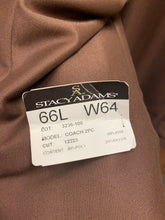 Load image into Gallery viewer, Stacy Adams Brown 2-Piece Suit 66L Coach 2PC
