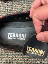 Load image into Gallery viewer, Terroni Italian Design Red Saints Design Men&#39;s Slip-on Dress/Driver Shoes 8.5-13
