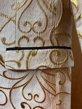 Load image into Gallery viewer, Cielo Gold Blazer Sizes 36-48
