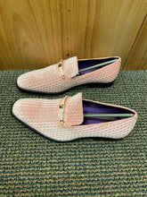 Load image into Gallery viewer, After Midnite Pink Smoking Slip-on Dress Shoes Style 6975
